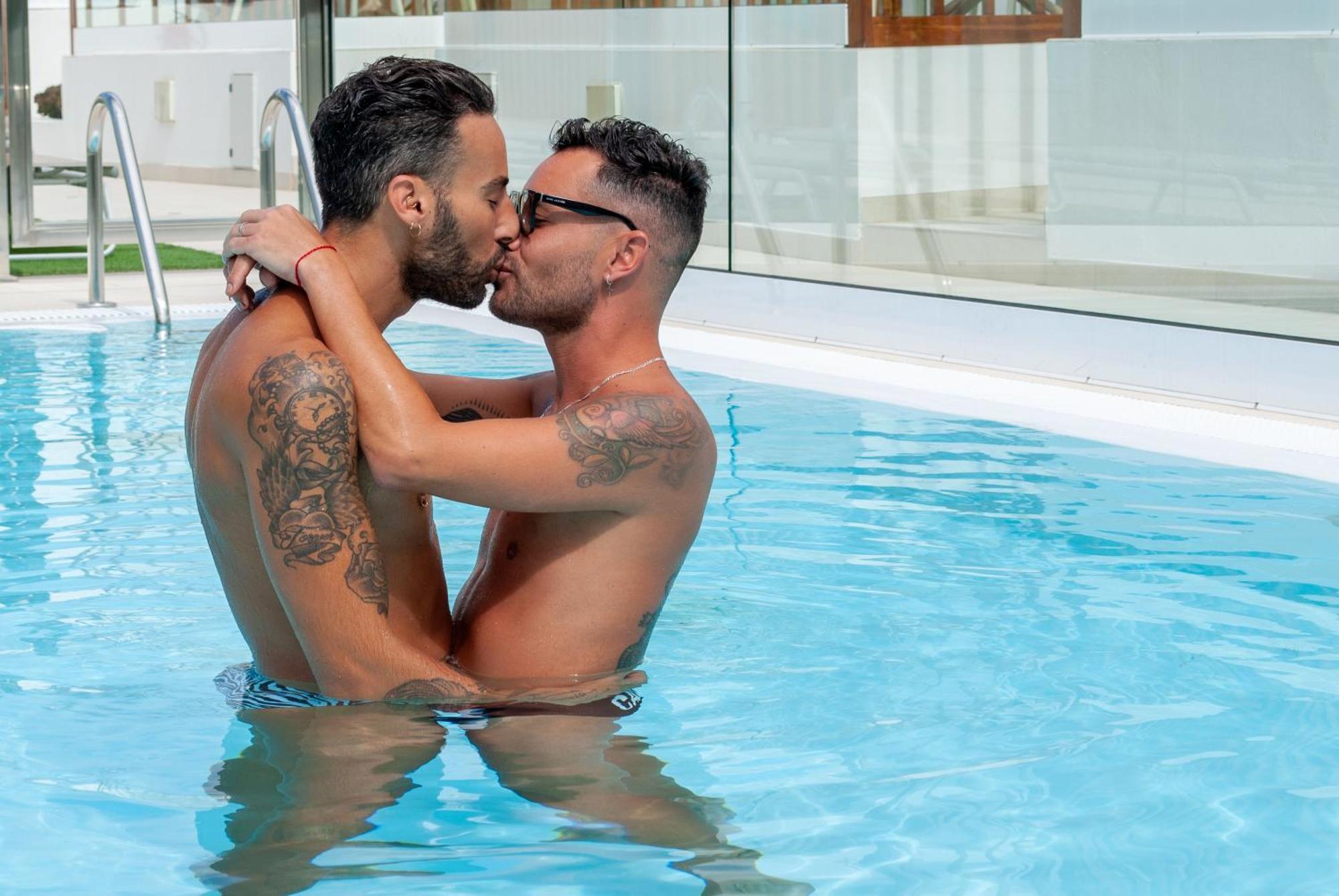 マスパロマス Mar Bianco - Gay Men Onlyアパートホテル エクステリア 写真